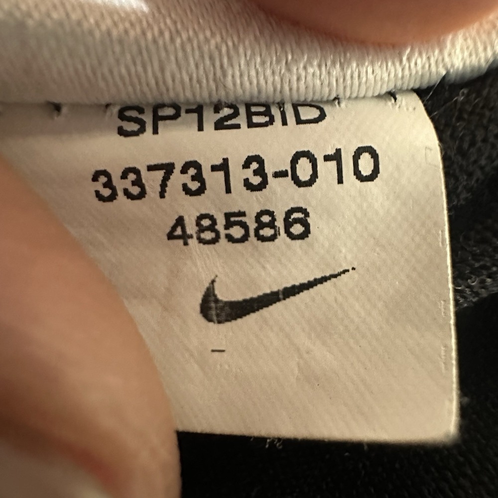 Nike Dri-Fit Training Joggers Pants Mens Small Black Tapered Leg Zipper - Picture 9 of 9
